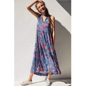 NEW Anthropologie Marya Tiered Maxi Dress Size S
